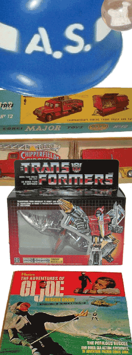 Vieux Jouets GI Joe Transformers